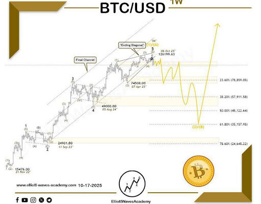 More Pain Ahead? Bitcoin Trendline Breach Sparks Talk Of Corrective Wave In Play
