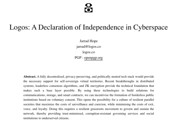 Network States Are the Future, the Nation-State Model Is Dying: Author