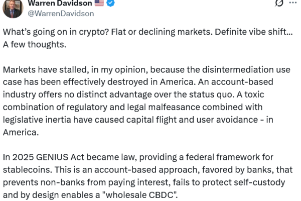US Crypto Laws Risk It Becoming a Globalist Surveillance State