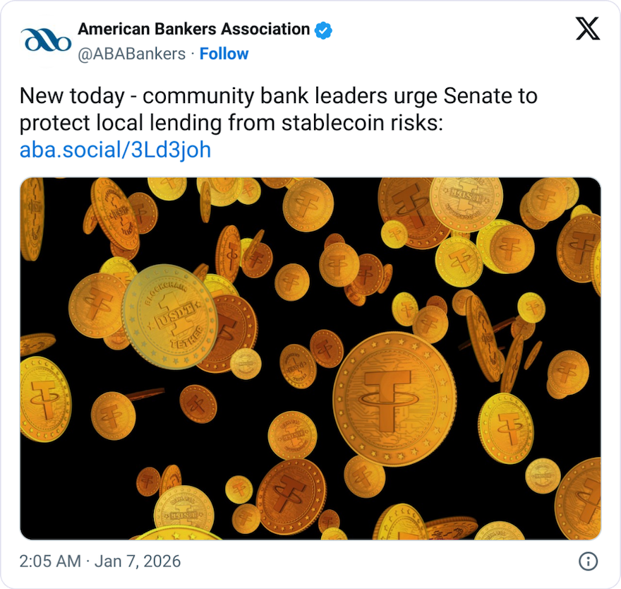 Community Banks Want GENIUS Act Yield ‘Loophole’ Closed