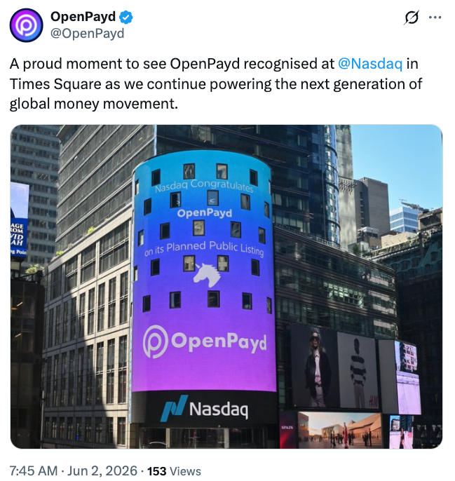 OpenPayd Secures MiCA License for Crypto Services in Europe
