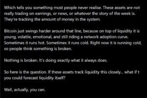 Bitcoin’s 87% Correlation to Global Liquidity Beats Earnings and Headlines