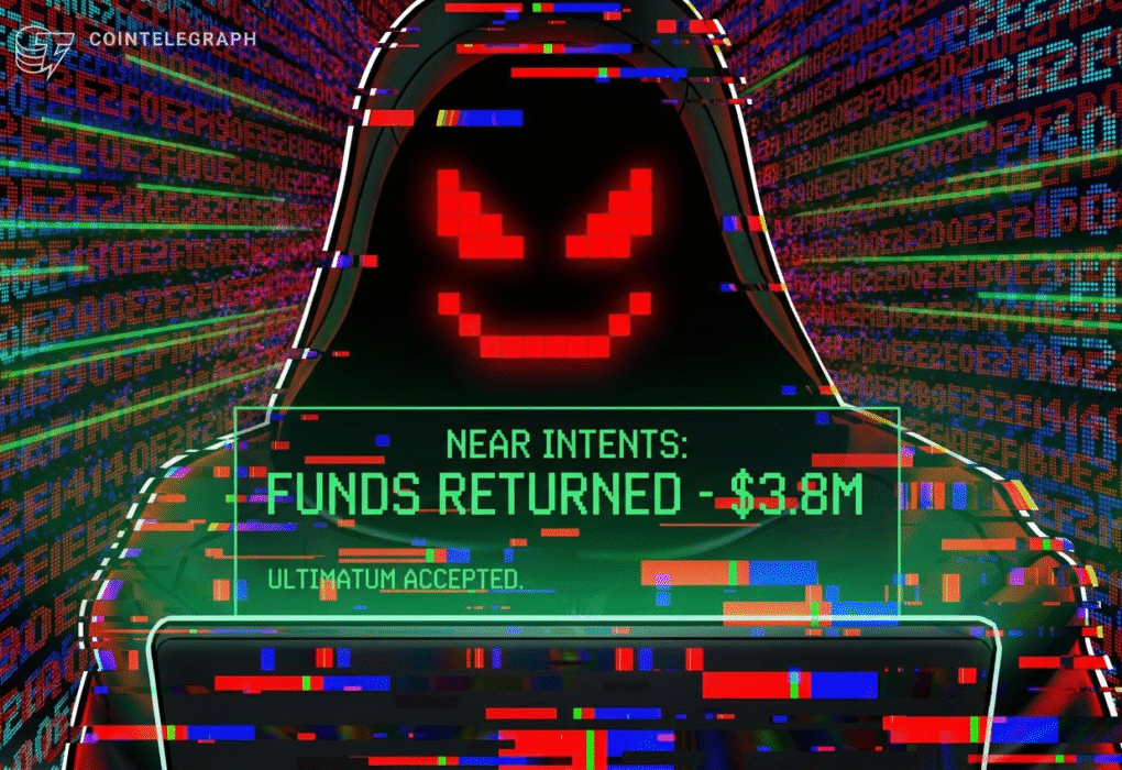 NEAR Intents recovers entire stolen .8M after ultimatum to exploiter